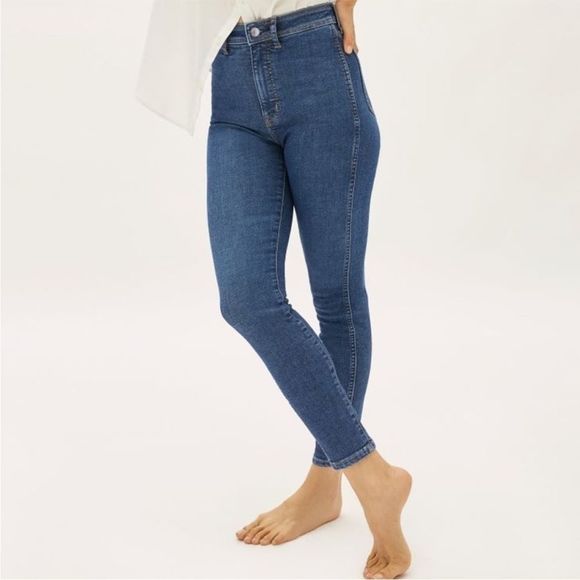 Everlane NWT The Way High Skinny Jean Sz 27 - Picture 5 of 8
